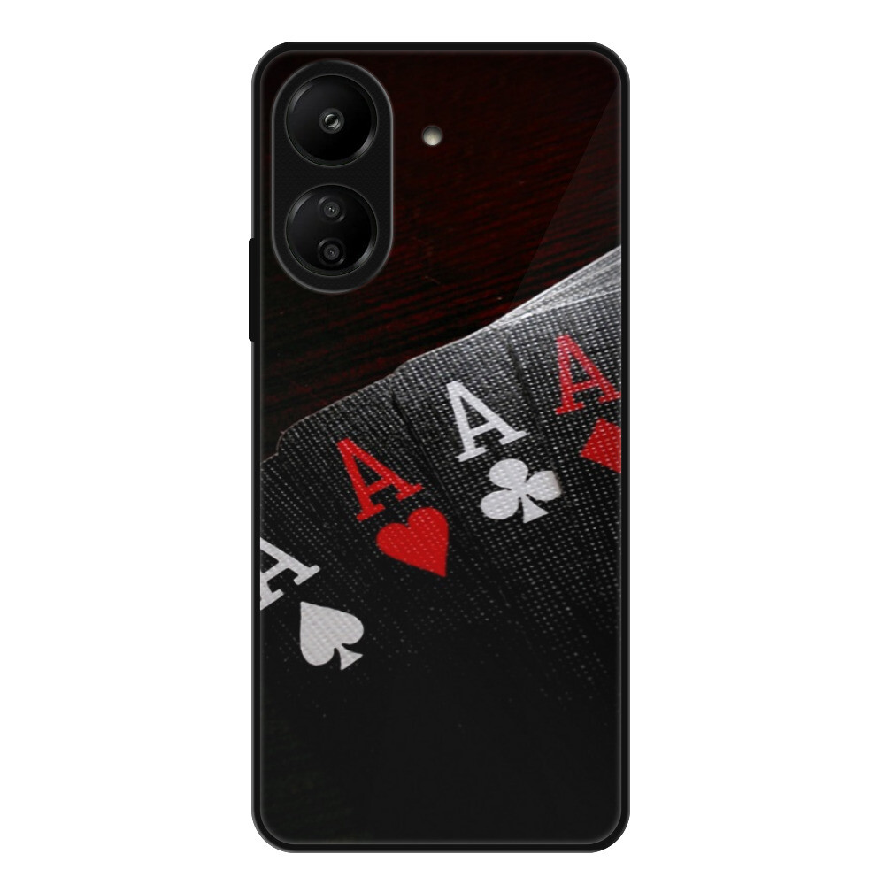 Lesklé puzdro Exclusive iSaprio - Poker - Xiaomi Redmi 13C