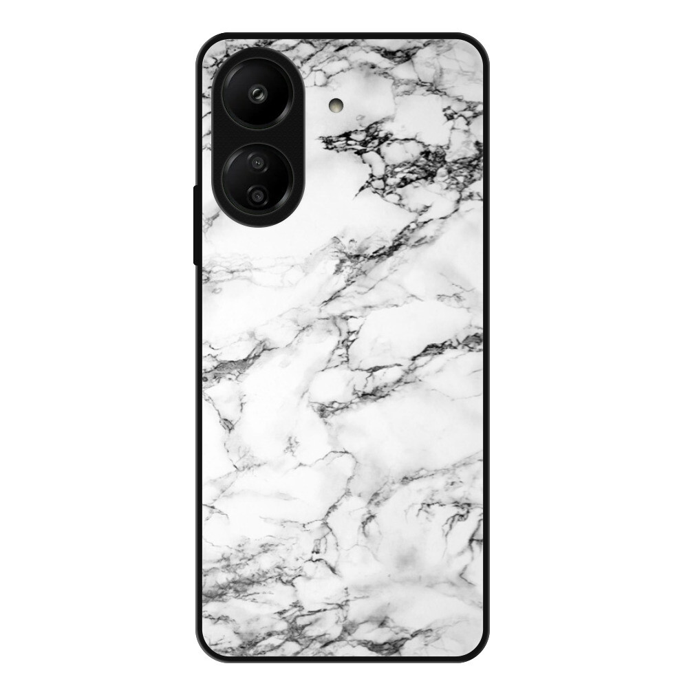 Lesklé puzdro Exclusive iSaprio - White Marble 01 - Xiaomi Redmi 13C
