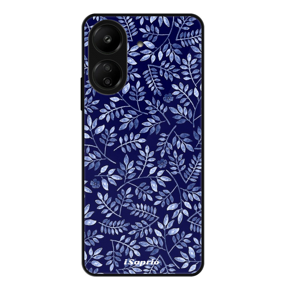 Lesklé puzdro Exclusive iSaprio - Blue Leaves 05 - Xiaomi Redmi 13C