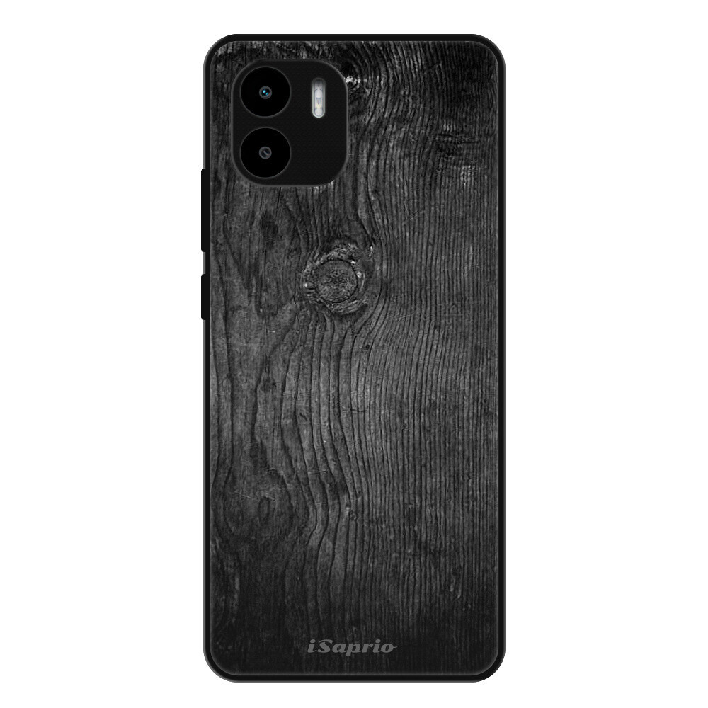 Lesklé puzdro Exclusive iSaprio - Black Wood 13 - Xiaomi Redmi A1 / A2