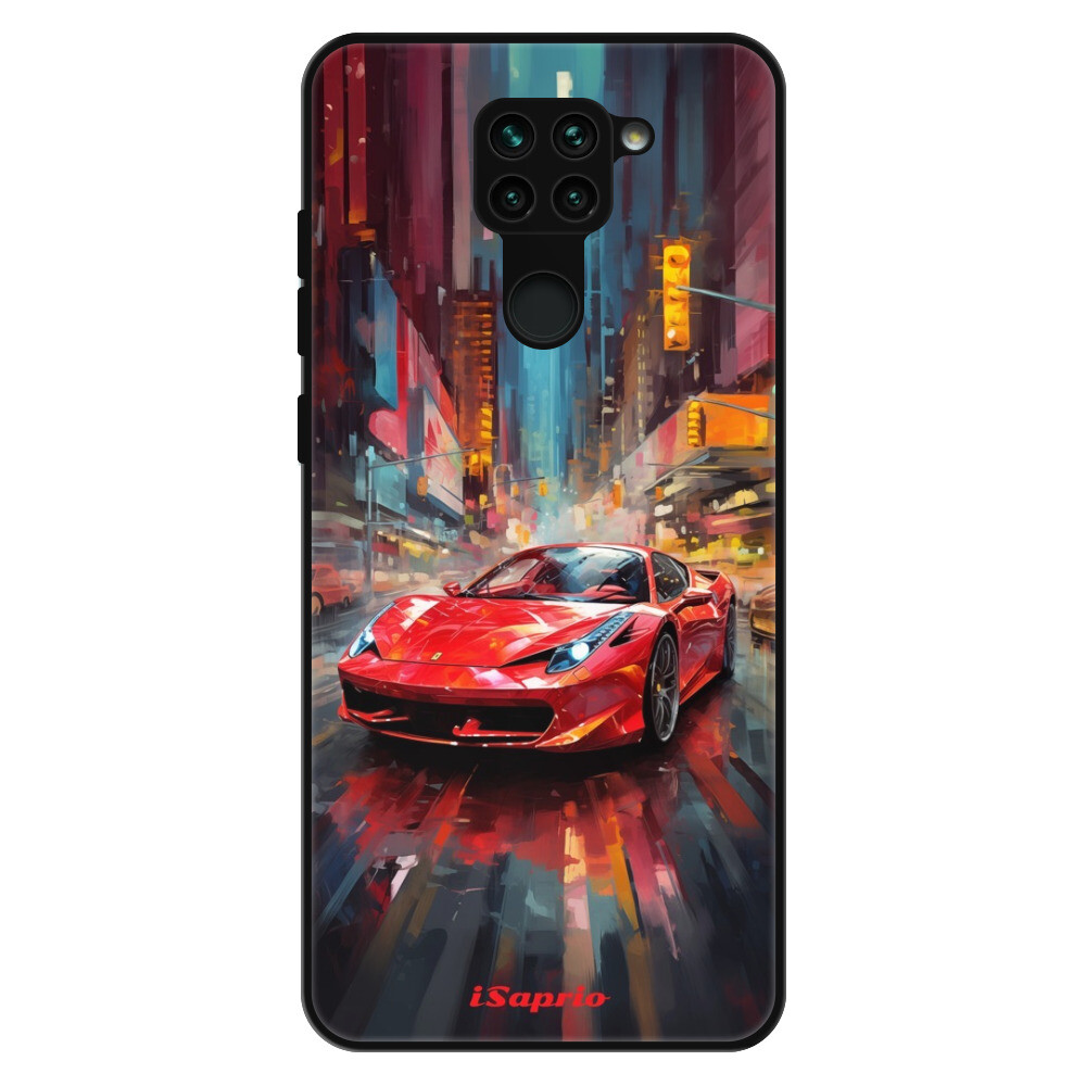 Lesklé puzdro Exclusive iSaprio - Ferrari - Xiaomi Redmi Note 9