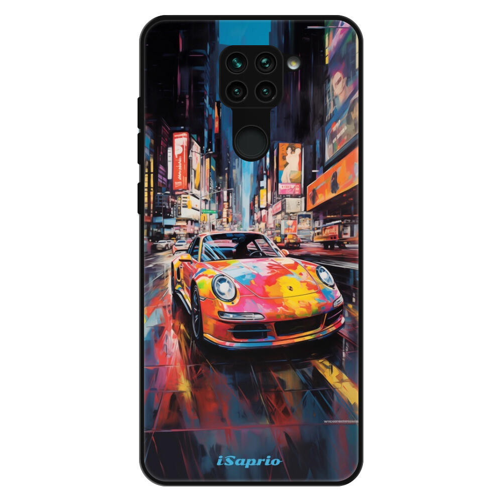 Lesklé puzdro Exclusive iSaprio - Abstract Porsche - Xiaomi Redmi Note 9