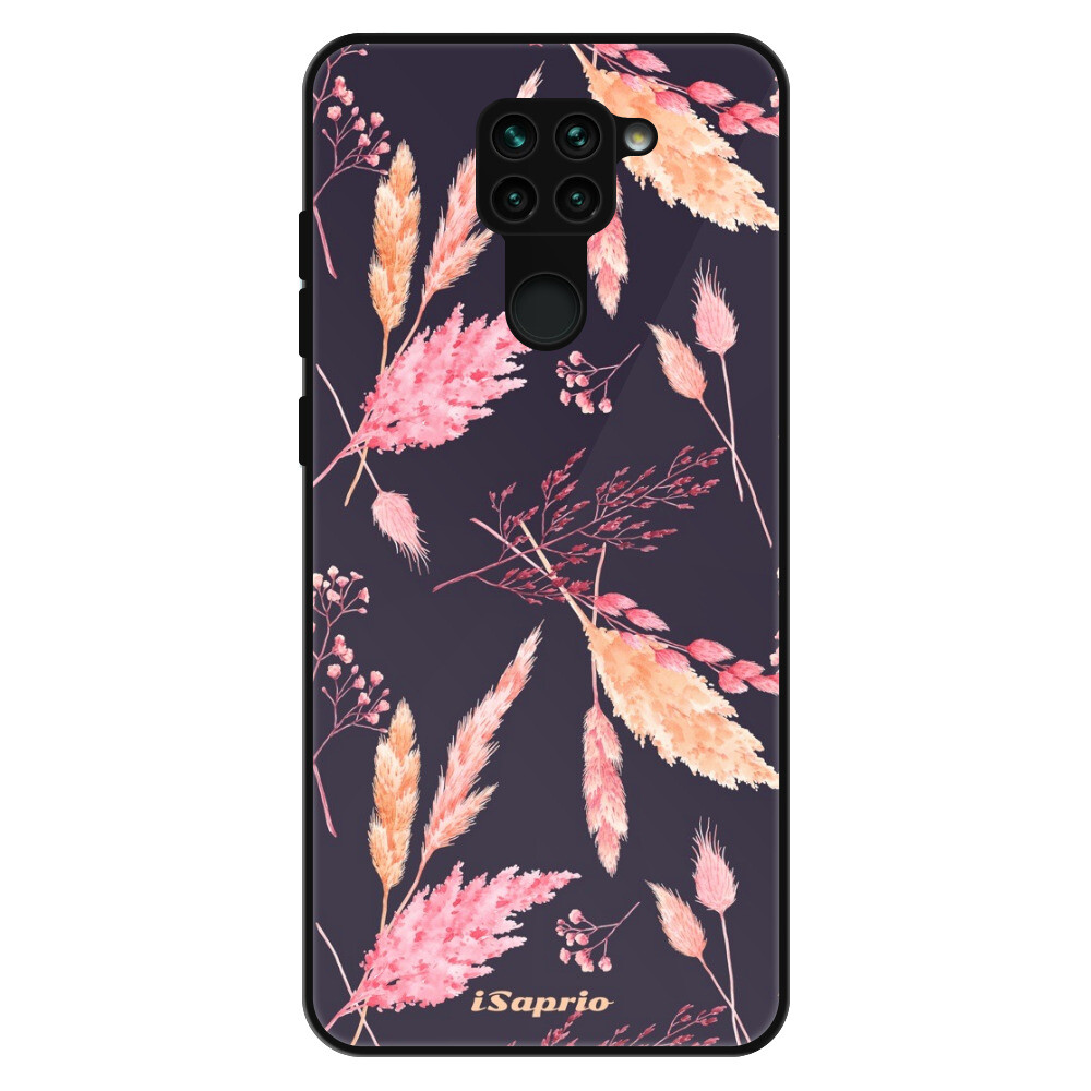 Lesklé puzdro Exclusive iSaprio - Herbal Pattern - Xiaomi Redmi Note 9