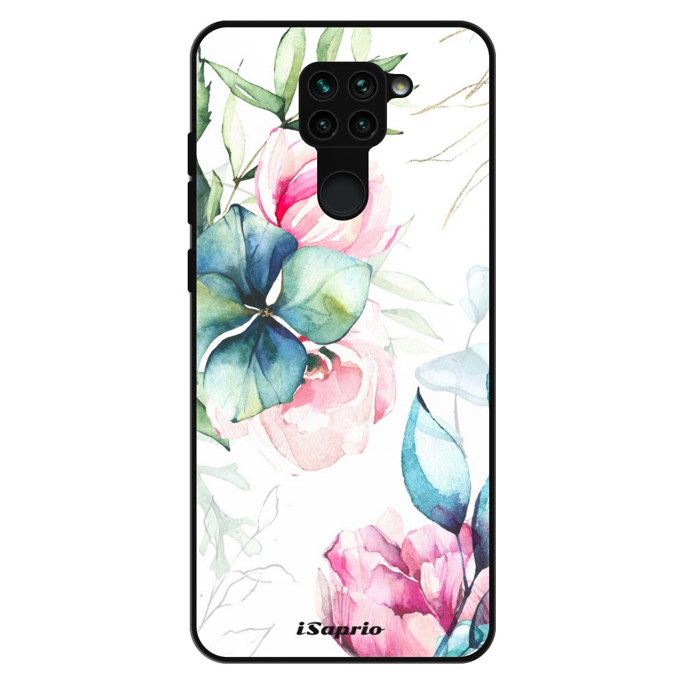 Lesklé puzdro Exclusive iSaprio - Flower Art 01 - Xiaomi Redmi Note 9
