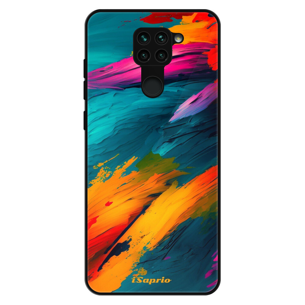 Lesklé puzdro Exclusive iSaprio - Blue Paint - Xiaomi Redmi Note 9