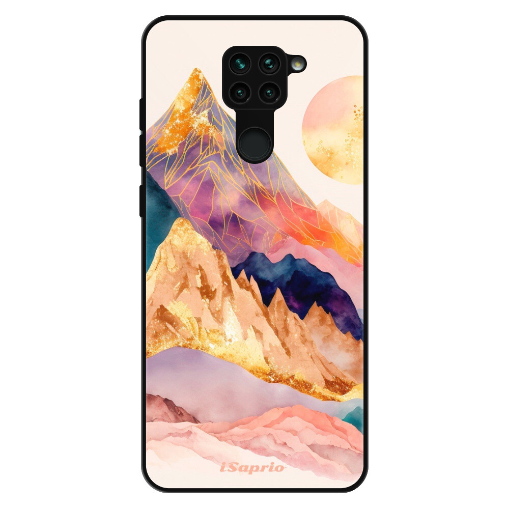 Lesklé puzdro Exclusive iSaprio - Abstract Mountains - Xiaomi Redmi Note 9