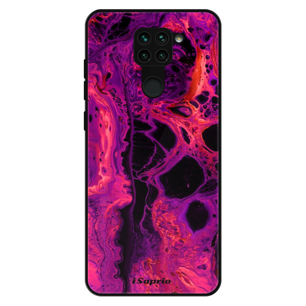 Lesklé puzdro Exclusive iSaprio - Abstract Dark 01 - Xiaomi Redmi Note 9