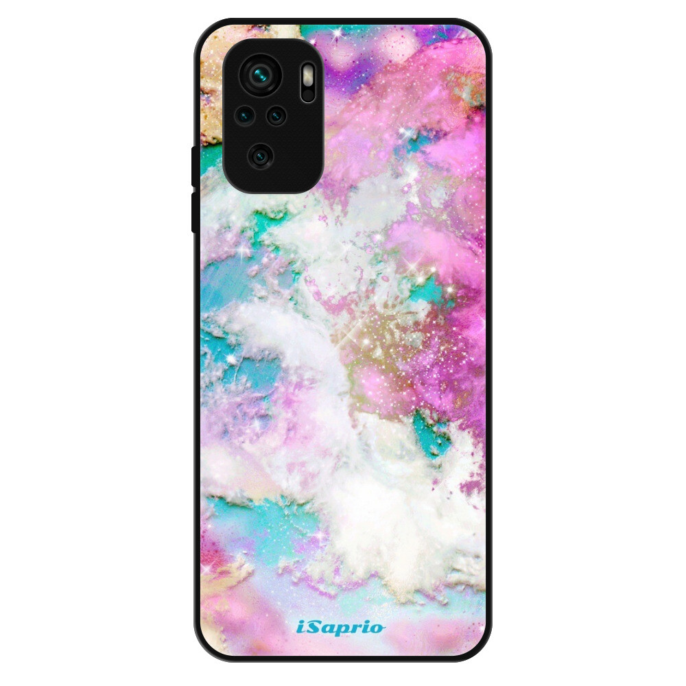 Lesklé puzdro Exclusive iSaprio - Galactic Paper - Xiaomi Redmi Note 10 / Note 10S