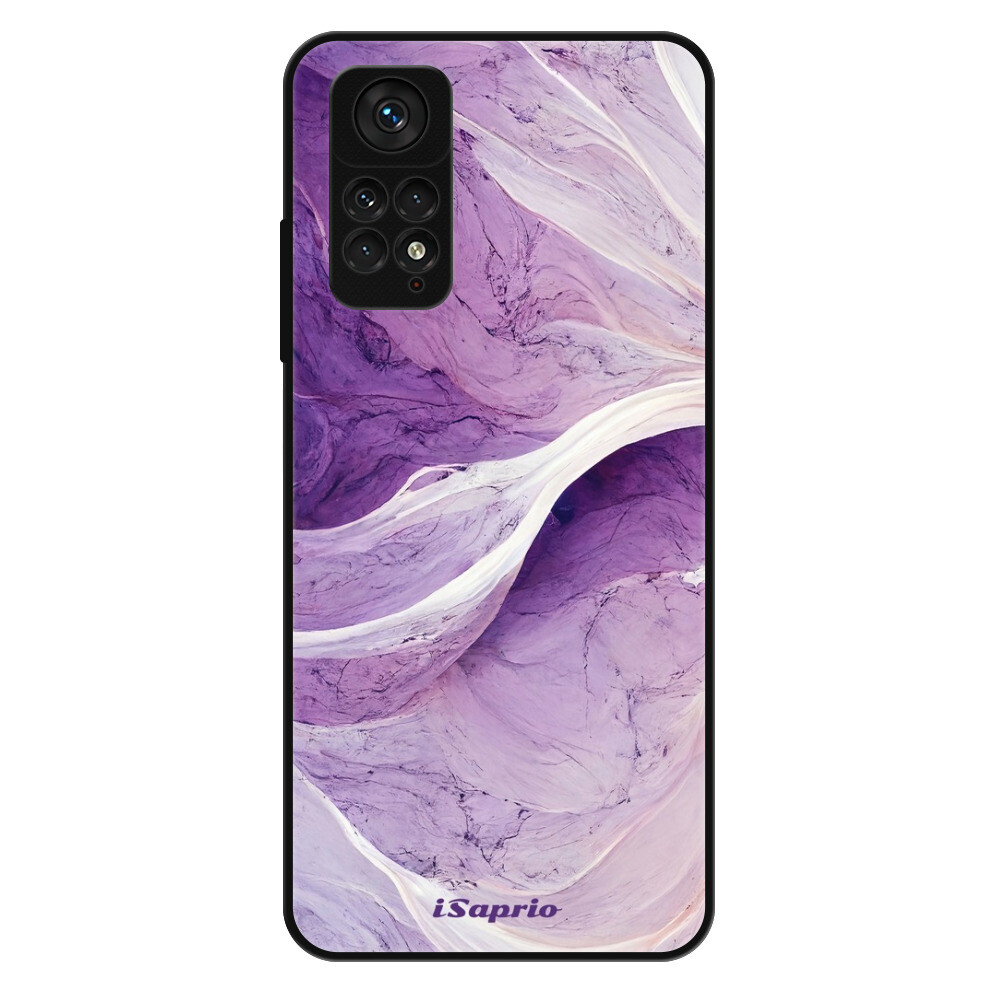 Lesklé puzdro Exclusive iSaprio - Purple Paint 10 - Xiaomi Redmi Note 11 / Note 11S