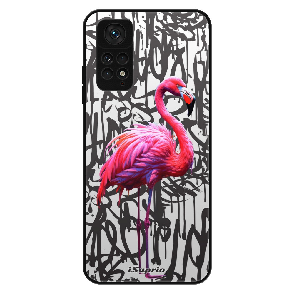 Lesklé puzdro Exclusive iSaprio - Flamingo Graffiti - Xiaomi Redmi Note 11 Pro 5G