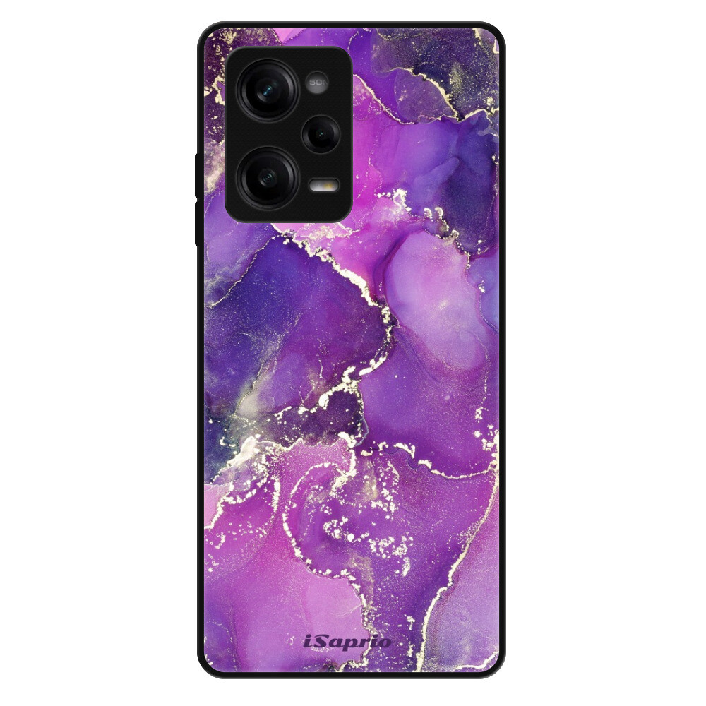 Lesklé puzdro Exclusive iSaprio - Purple Marble 10 - Xiaomi Redmi Note 12 Pro 5G / Poco X5 Pro 5G