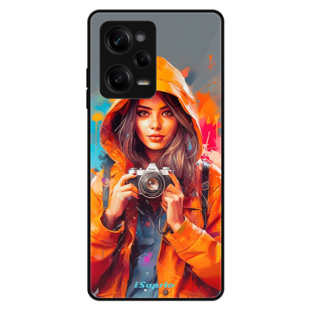 Lesklé puzdro Exclusive iSaprio - Girl with Camera - Xiaomi Redmi Note 12 Pro 5G / Poco X5 Pro 5G
