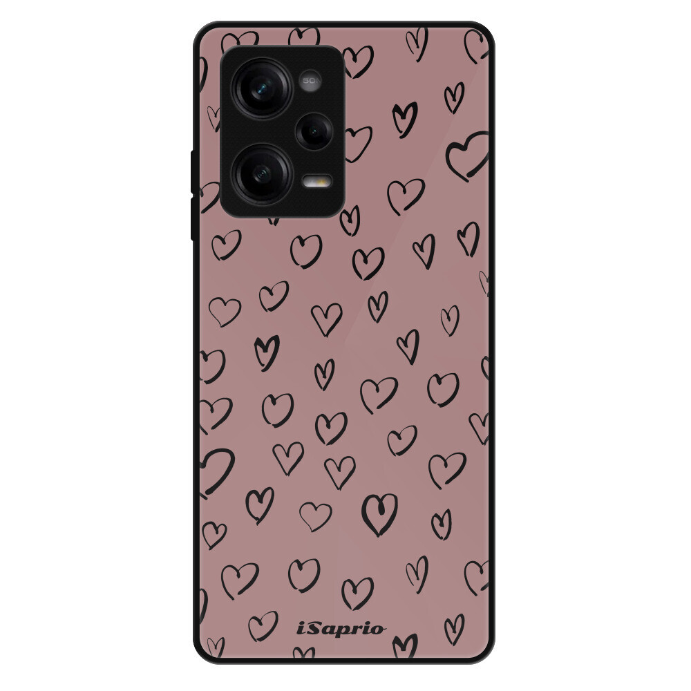 Lesklé puzdro Exclusive iSaprio - Heart Dark - Xiaomi Redmi Note 12 Pro 5G / Poco X5 Pro 5G