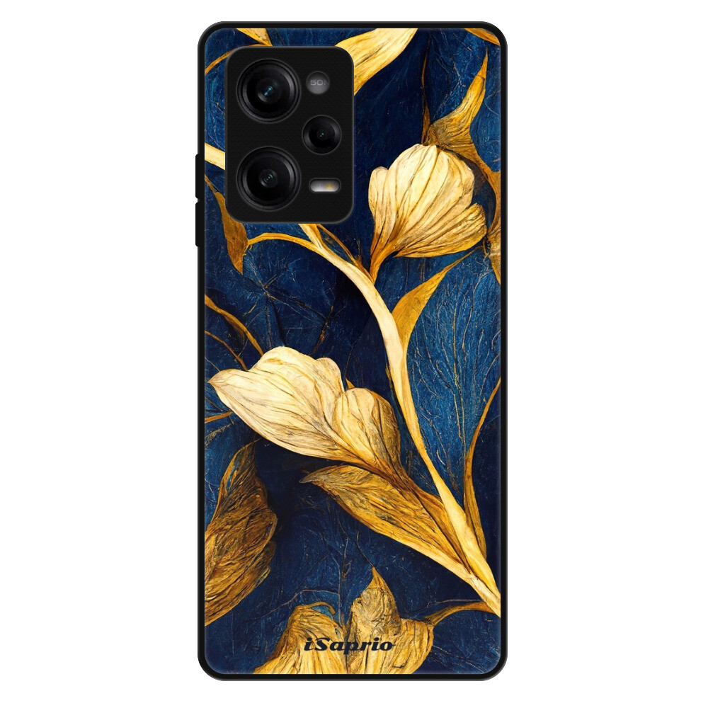 Lesklé puzdro Exclusive iSaprio - Gold Leaves - Xiaomi Redmi Note 12 Pro 5G / Poco X5 Pro 5G