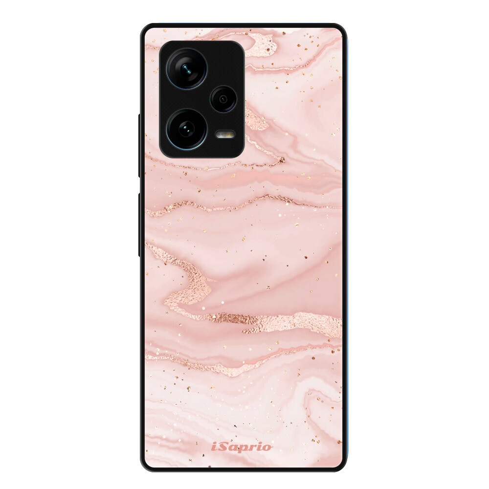 Lesklé puzdro Exclusive iSaprio - RoseGold Marble 10 - Xiaomi Redmi Note 12 Pro+ 5G