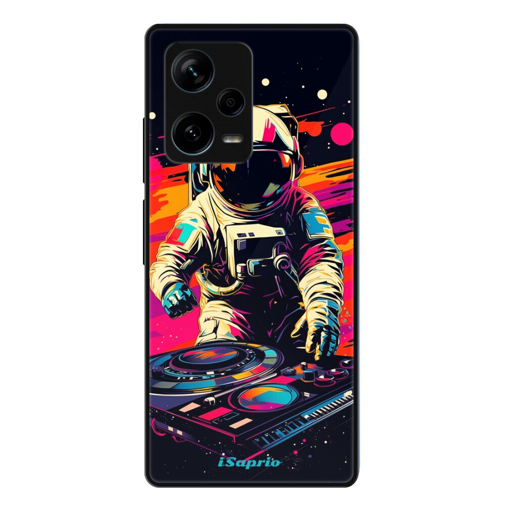 Lesklé puzdro Exclusive iSaprio - Astronaut DJ - Xiaomi Redmi Note 12 Pro+ 5G