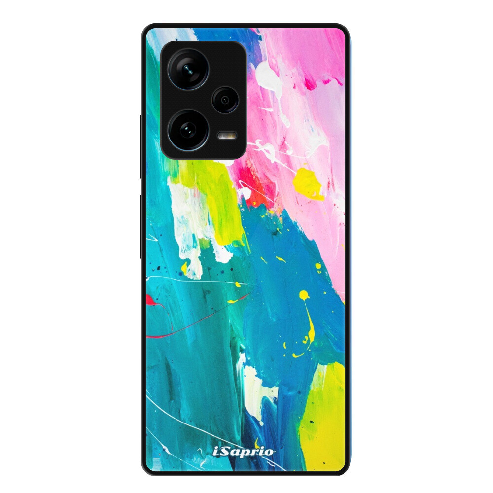 Lesklé puzdro Exclusive iSaprio - Abstract Paint 04 - Xiaomi Redmi Note 12 Pro+ 5G