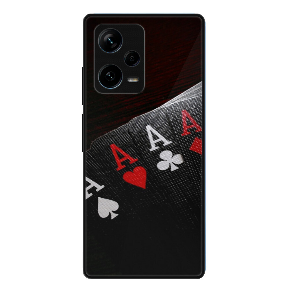 Lesklé puzdro Exclusive iSaprio - Poker - Xiaomi Redmi Note 12 Pro+ 5G
