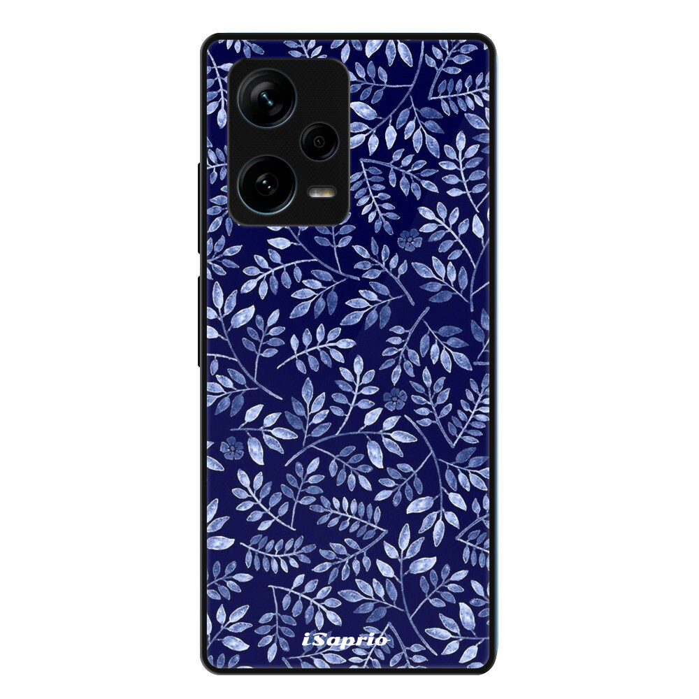 Lesklé puzdro Exclusive iSaprio - Blue Leaves 05 - Xiaomi Redmi Note 12 Pro+ 5G