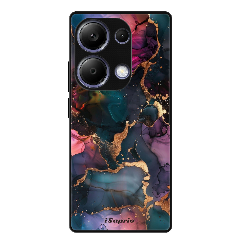 Lesklé puzdro Exclusive iSaprio - Dark Marble 10 - Xiaomi Redmi Note 13 Pro
