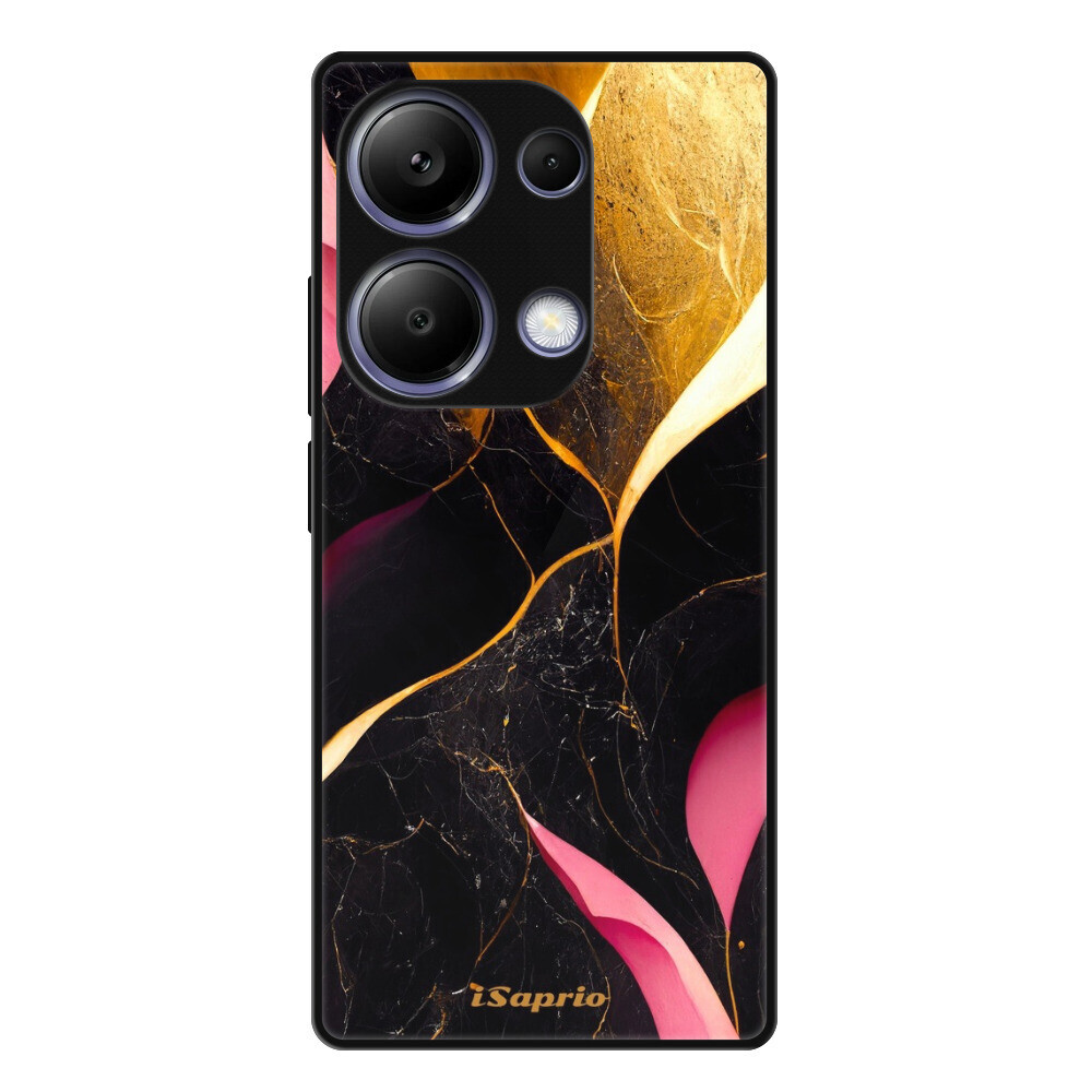 Lesklé puzdro Exclusive iSaprio - Gold Pink Marble - Xiaomi Redmi Note 13 Pro