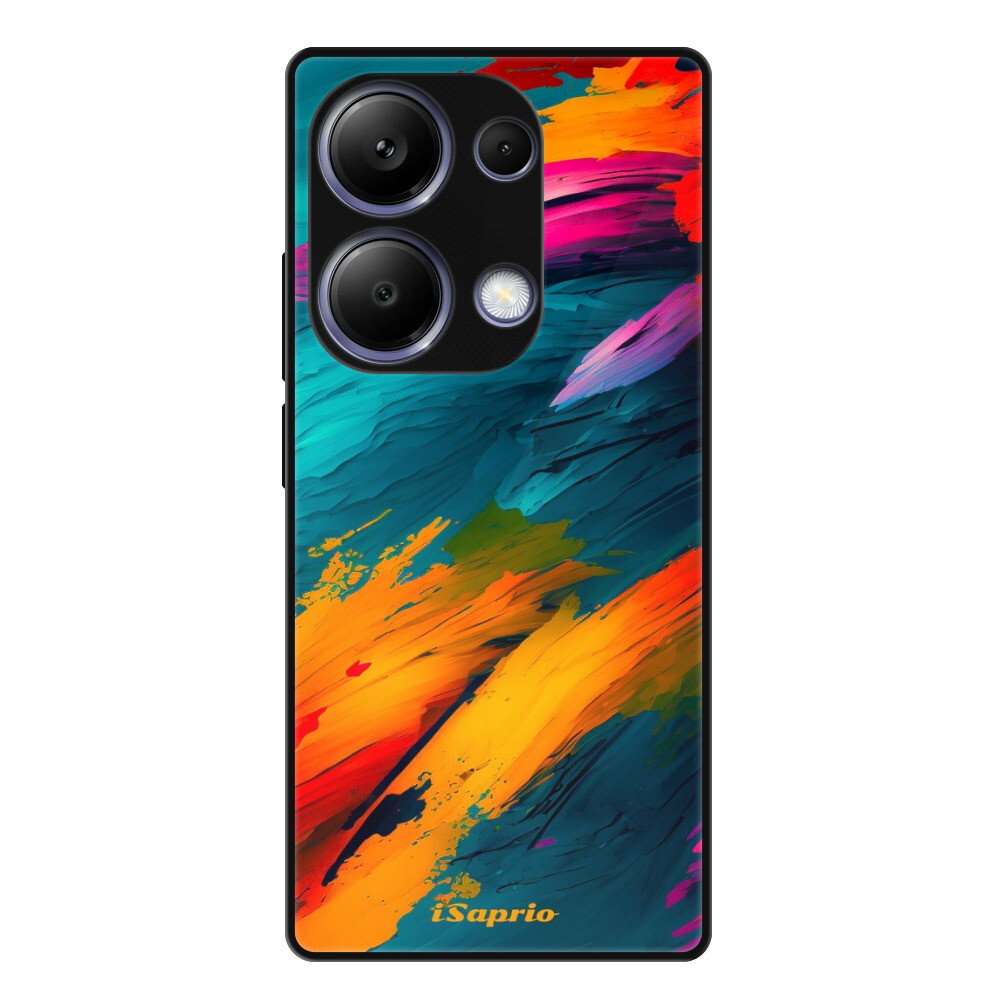 Lesklé puzdro Exclusive iSaprio - Blue Paint - Xiaomi Redmi Note 13 Pro