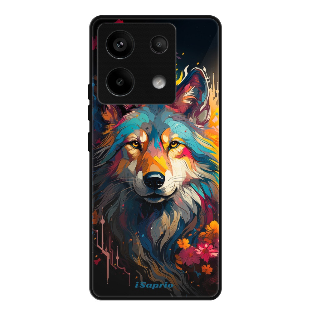 Lesklé puzdro Exclusive iSaprio - Mysterious Wolf - Xiaomi Redmi Note 13 Pro 5G / Poco X6 5G
