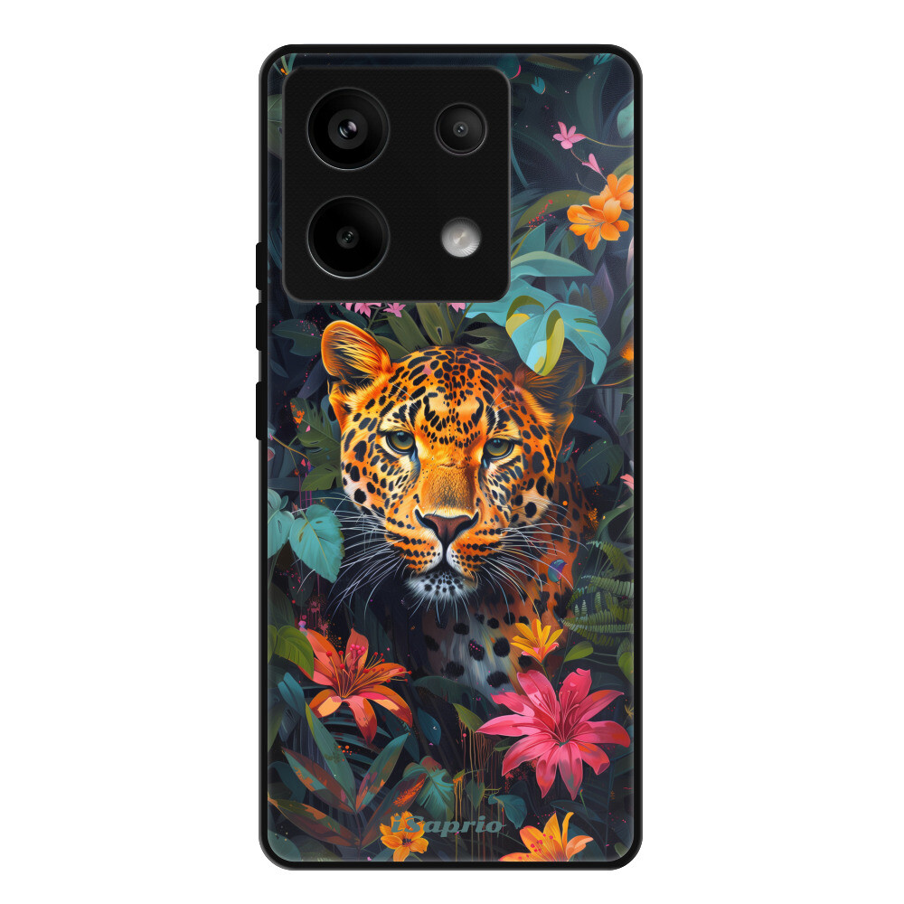 Lesklé puzdro Exclusive iSaprio - Flower Jaguar - Xiaomi Redmi Note 13 Pro 5G / Poco X6 5G