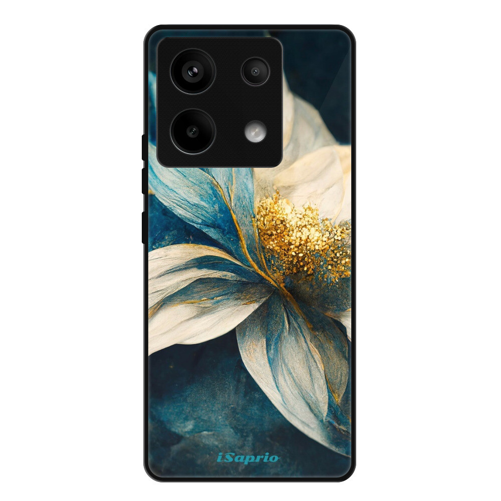 Lesklé puzdro Exclusive iSaprio - Blue Petals - Xiaomi Redmi Note 13 Pro 5G / Poco X6 5G