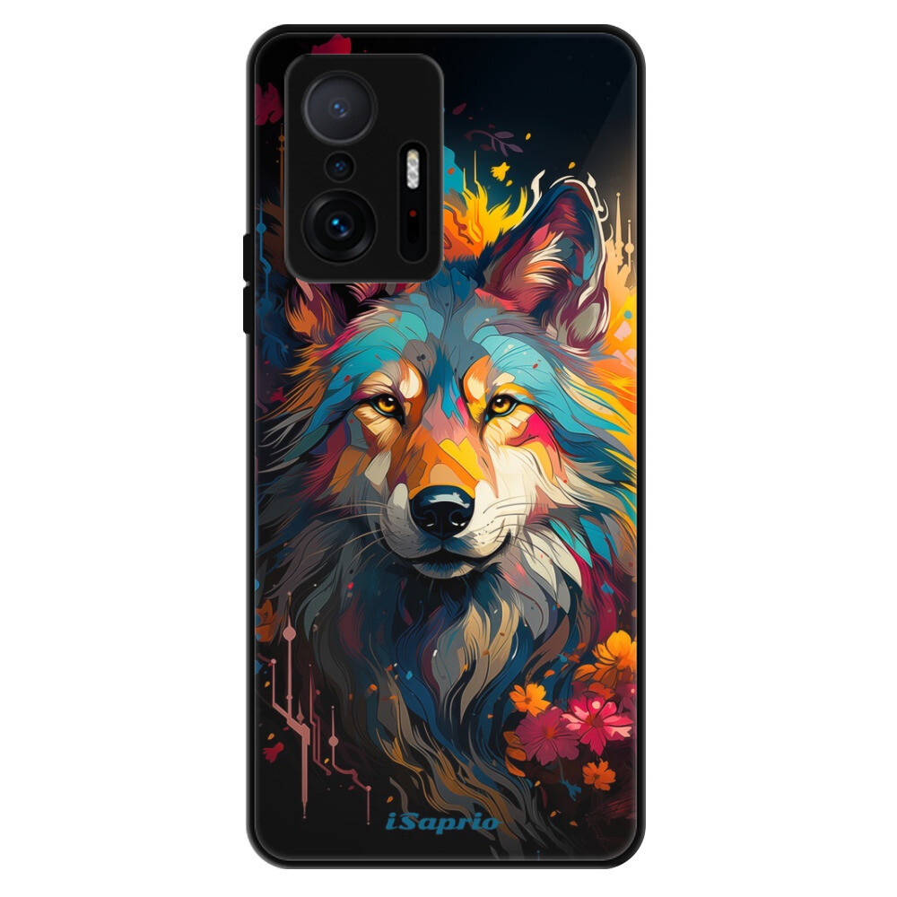 Lesklé puzdro Exclusive iSaprio - Mysterious Wolf - Xiaomi 11T / 11T Pro