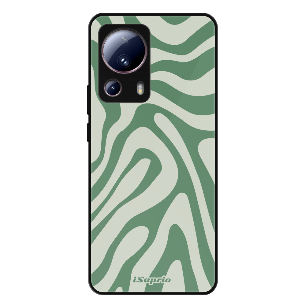 Lesklé puzdro Exclusive iSaprio - Zebra Green - Xiaomi 13 Lite