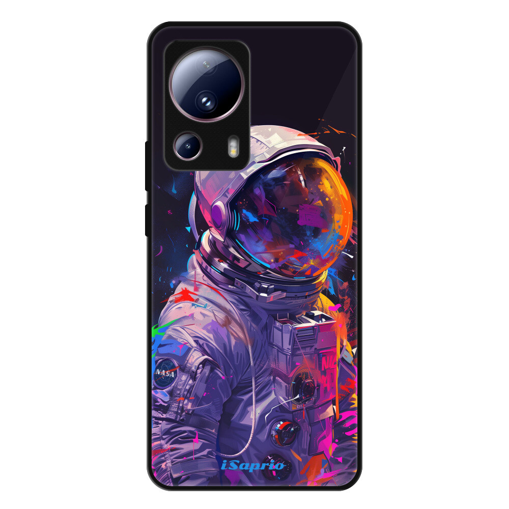 Lesklé puzdro Exclusive iSaprio - Neon Astronaut - Xiaomi 13 Lite