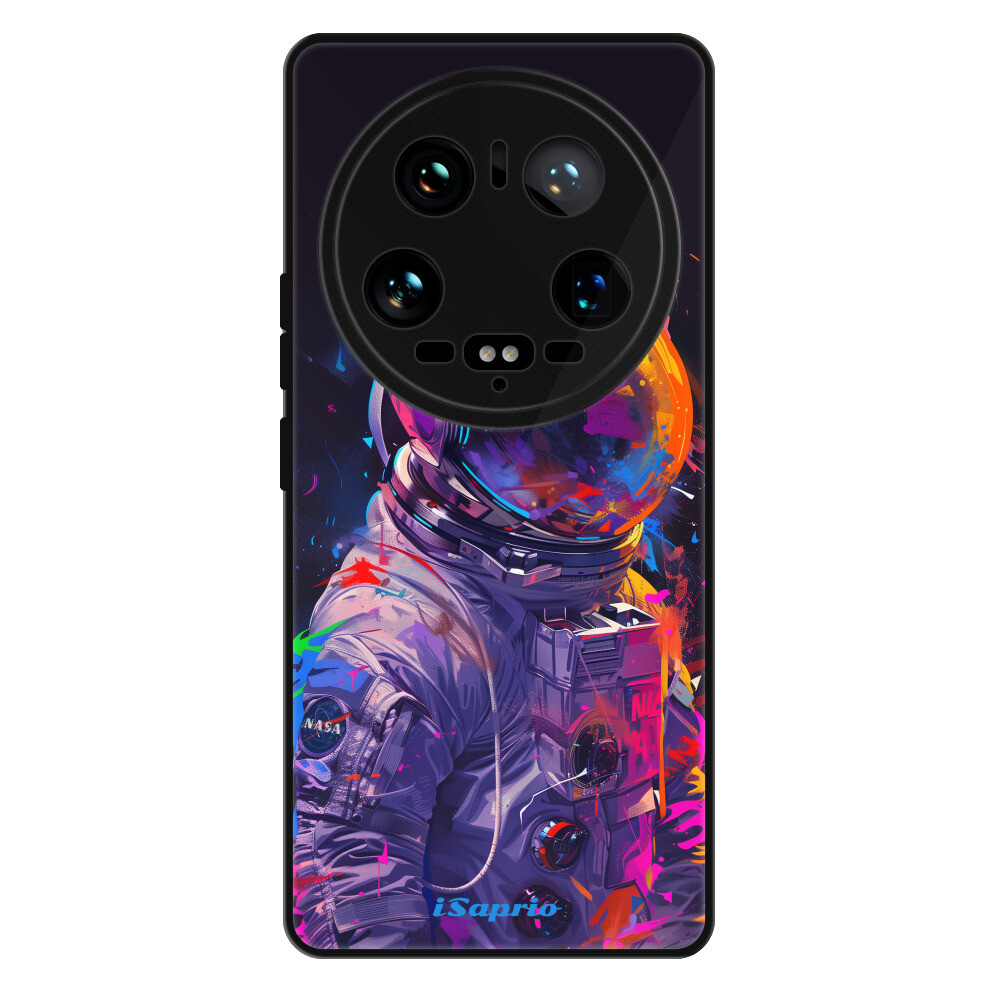 Lesklé puzdro Exclusive iSaprio - Neon Astronaut - Xiaomi 14 Ultra