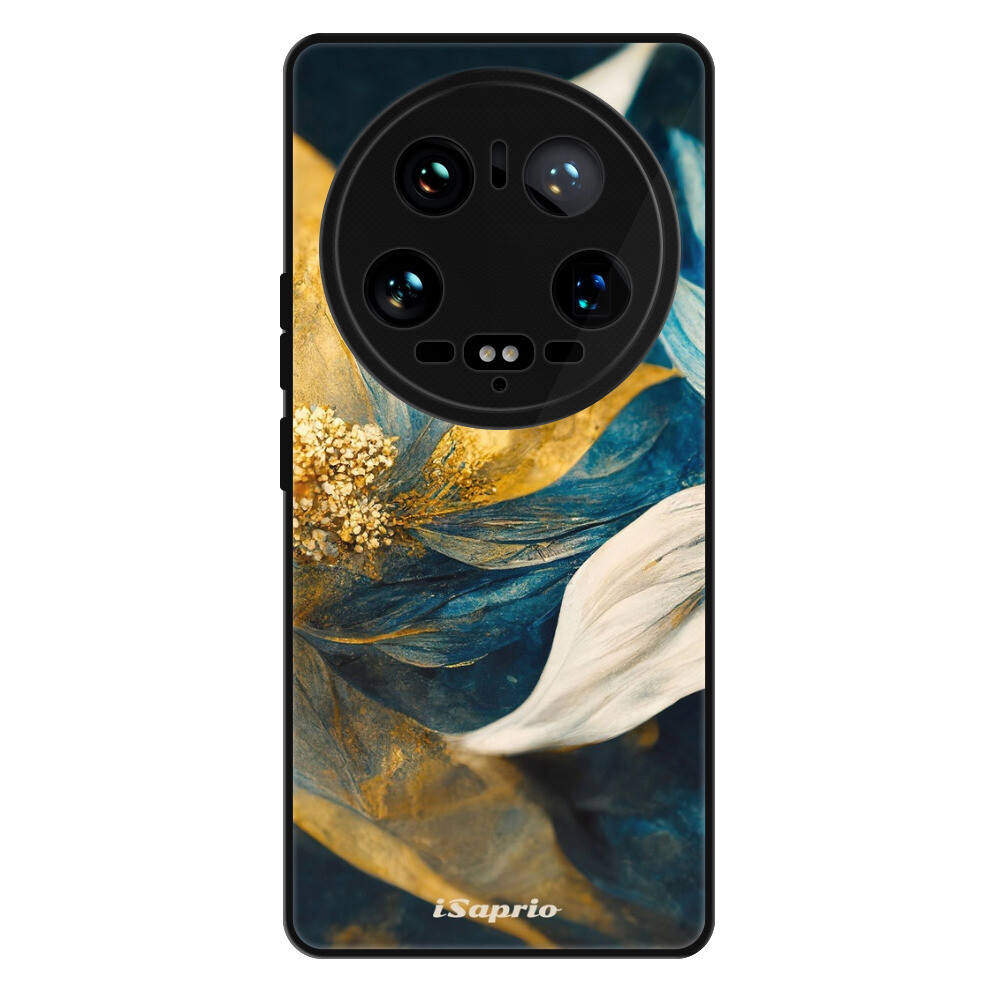 Lesklé puzdro Exclusive iSaprio - Gold Petals - Xiaomi 14 Ultra