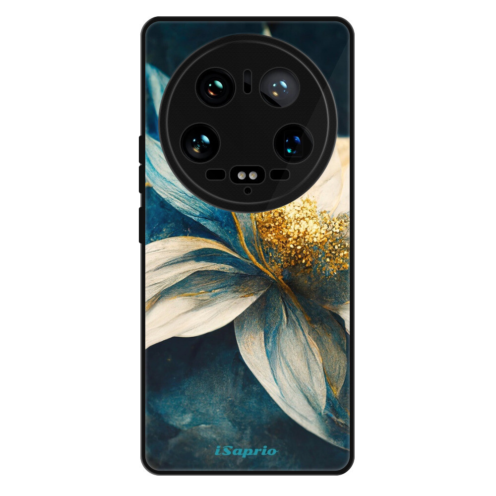 Lesklé puzdro Exclusive iSaprio - Blue Petals - Xiaomi 14 Ultra