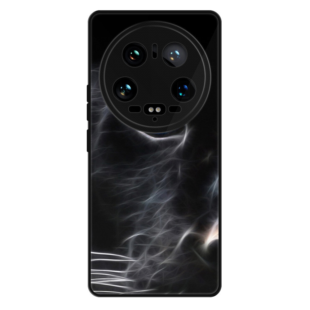 Lesklé puzdro Exclusive iSaprio - Black Puma - Xiaomi 14 Ultra