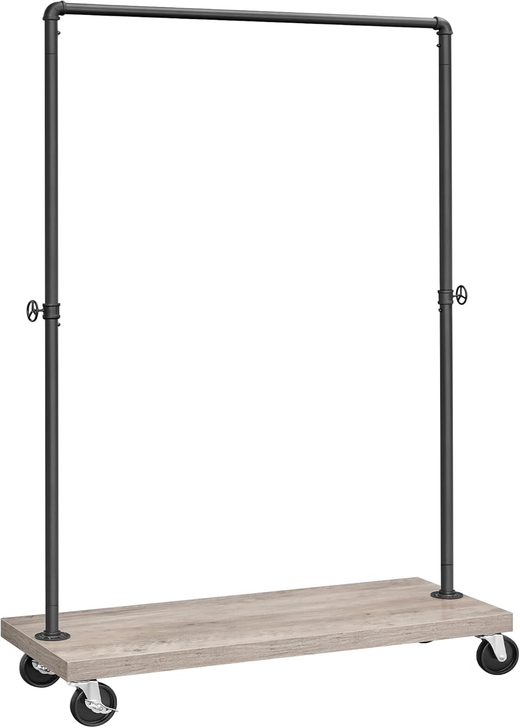 Pojízdný věšák na oblečení Vasagle Romax camel hnědá/černý