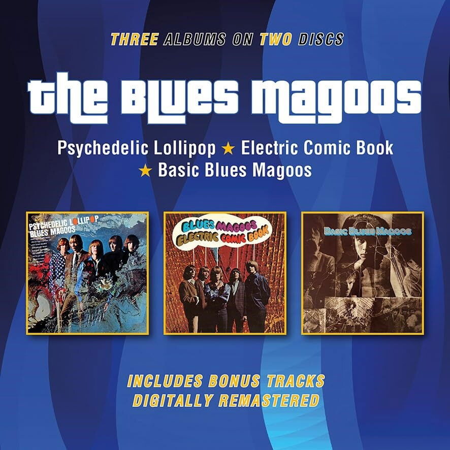 Blues Magoos, PSYCHEDELIC LOLLIPOP/ELECTRIC COMIC BOOK/BASIC BLUES MAGOOS/PLUS BONUS TRACKS, CD