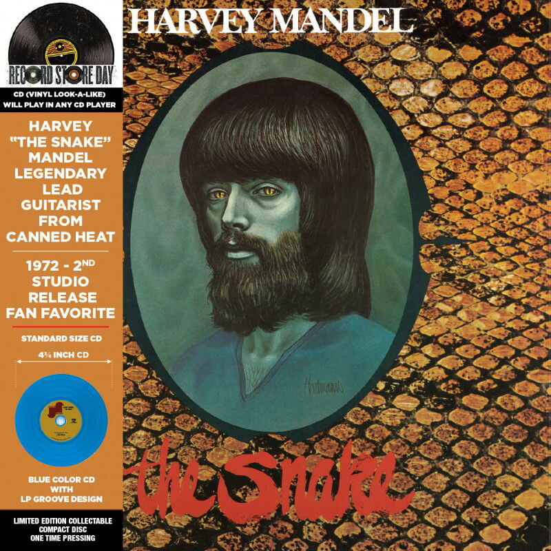 Harvey Mandel, THE SNAKE, CD