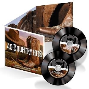 Various Artists, 40 COUNTRY HITS, CD