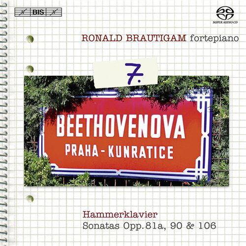 Ronald Brautigam, BEETHOVENOVA:PRAHA-KUNRATICE, CD