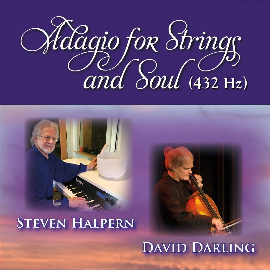 Steven Halpern, ADAGIO FOR STRINGS AND SOUL (432 HZ), CD