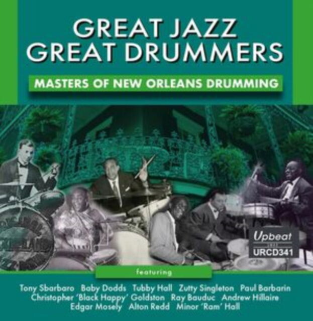 Various Artists, GREAT JAZZ - GREAT DRUMMERS - MASTERS OF NEW ORLEANS DRUMMING, CD