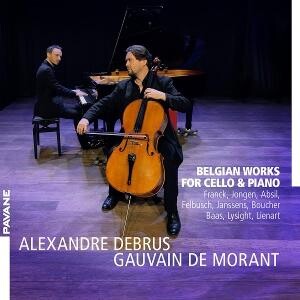 Alexandre Debrus, BELGIAN WORKS FOR CELLO & PIANO, CD