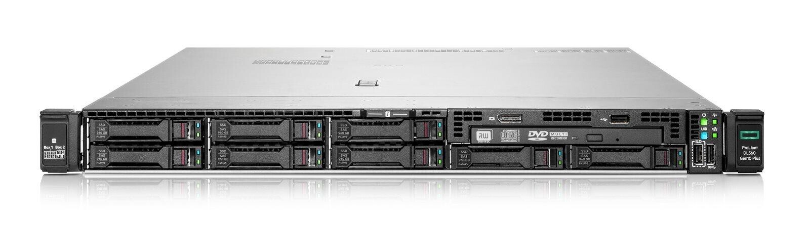 HPE PL DL360g10 Plus 4310 (2.1G/12C/18M) 1x32G MR416i-a/4Gssb 8SFFBCU3 1x800Wti RF 2x10G-Tocp EIR P55274-421 RENEW