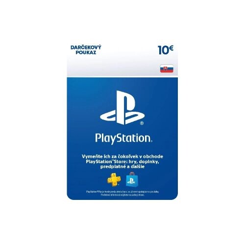 Playstation Store - Kredit 10 EUR - ESD SK