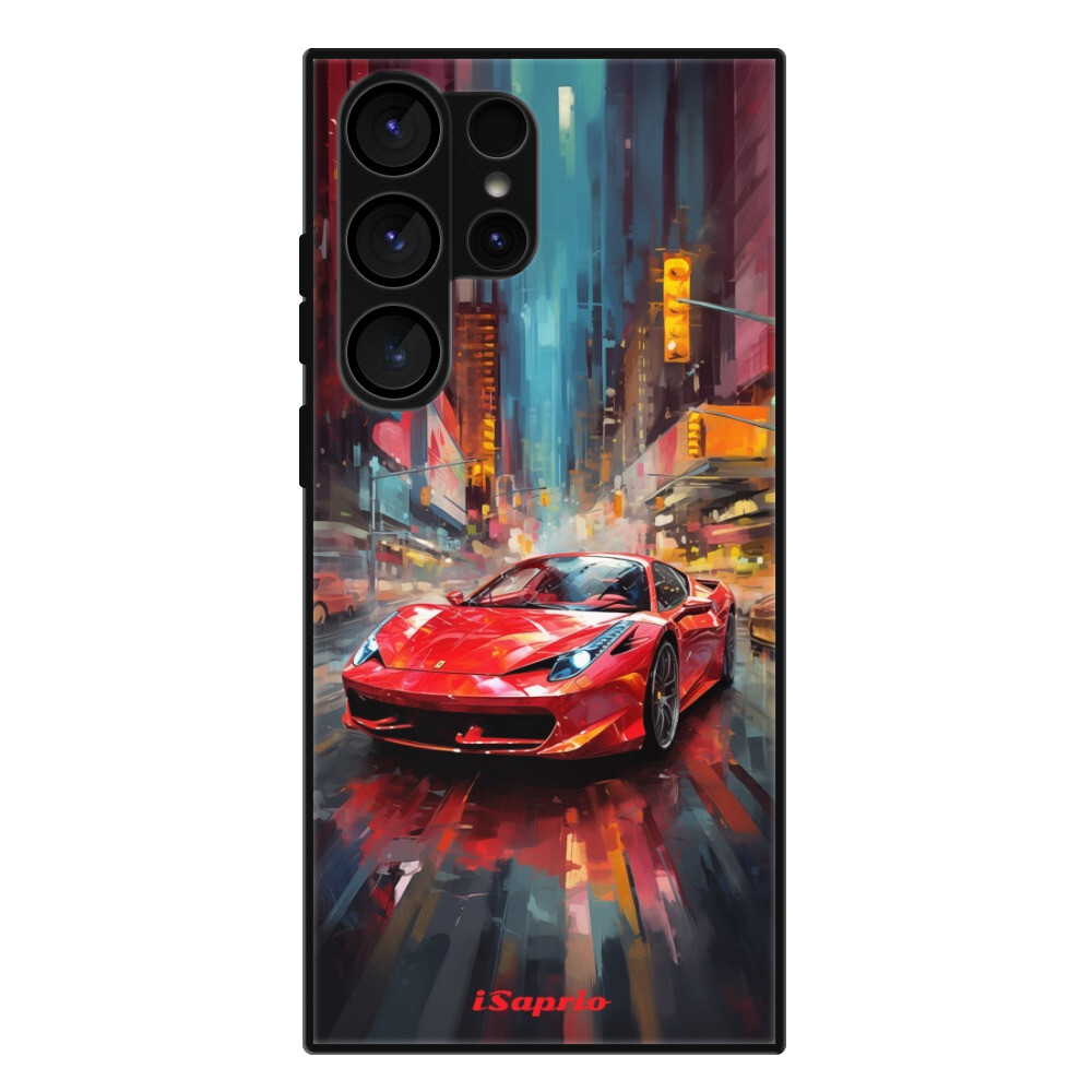 Lesklé puzdro Exclusive iSaprio - Ferrari - Samsung Galaxy S23 Ultra