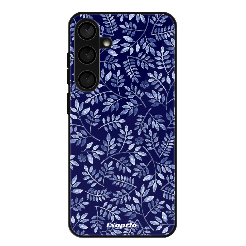 Lesklé puzdro Exclusive iSaprio - Blue Leaves 05 - Samsung Galaxy S24+