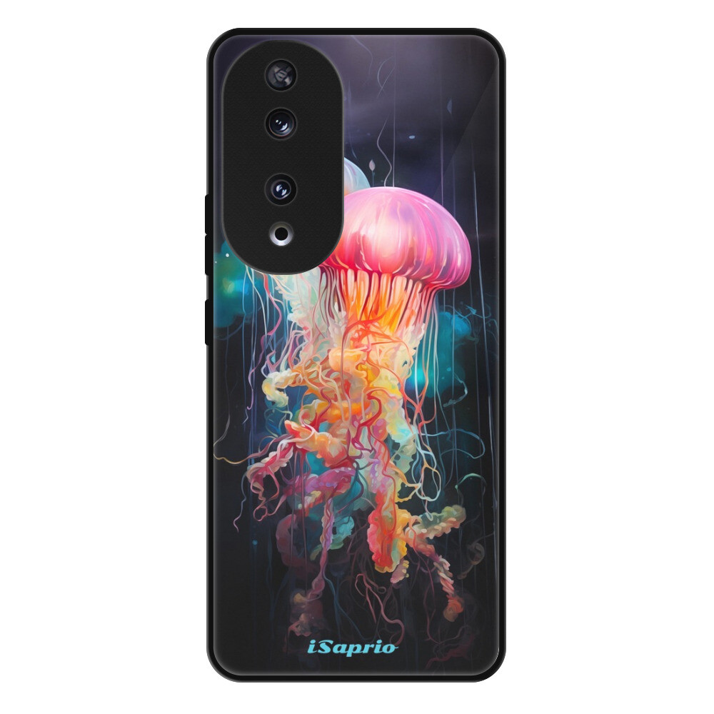 Lesklé puzdro Exclusive iSaprio - Abstract Jellyfish - Honor 90 5G