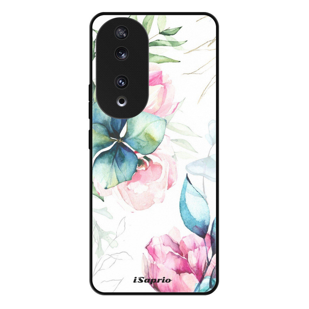 Lesklé puzdro Exclusive iSaprio - Flower Art 01 - Honor 90 5G